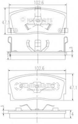 NIPPARTS J3606006