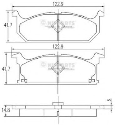 NIPPARTS J3608004