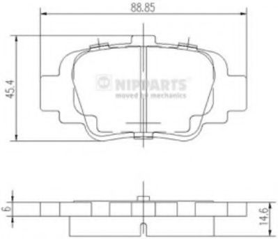 NIPPARTS J3611035