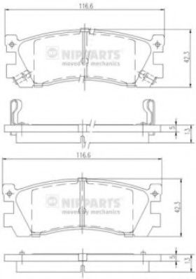 NIPPARTS J3613005