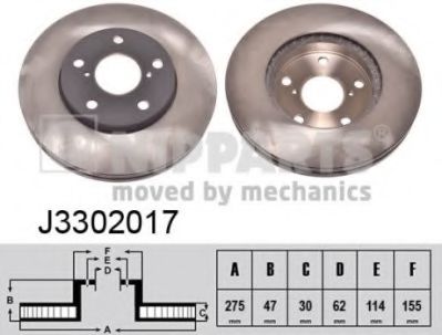 NIPPARTS J3302017