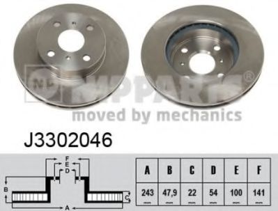 NIPPARTS J3302046