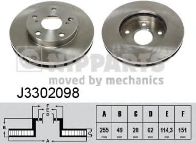 NIPPARTS J3302098