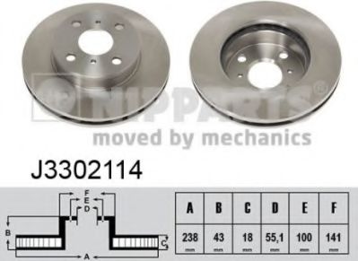NIPPARTS J3302114