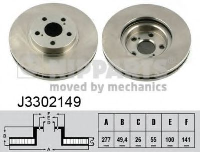 NIPPARTS J3302149 NIPPARTS J3302149