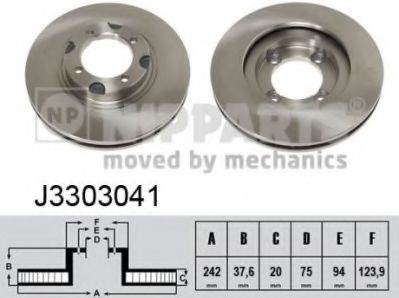 NIPPARTS J3303041