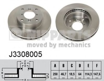 NIPPARTS J3308005