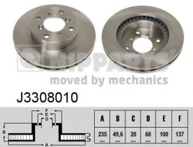 NIPPARTS J3308010