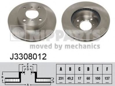 NIPPARTS J3308012
