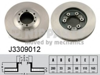 NIPPARTS J3309012