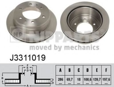 NIPPARTS J3311019