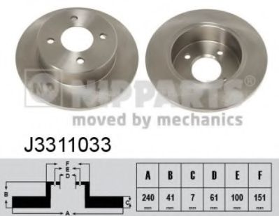 NIPPARTS J3311033
