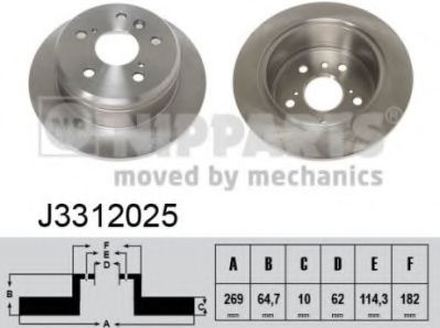 NIPPARTS J3312025