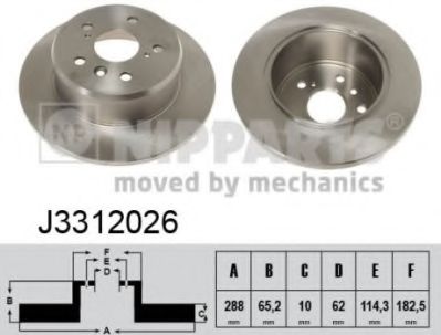 NIPPARTS J3312026