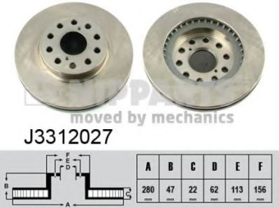 NIPPARTS J3312027