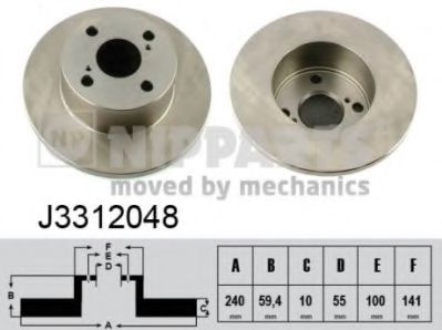NIPPARTS J3312048 NIPPARTS J3312048