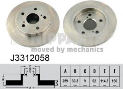 NIPPARTS J3312058