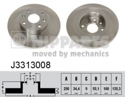 NIPPARTS J3313008