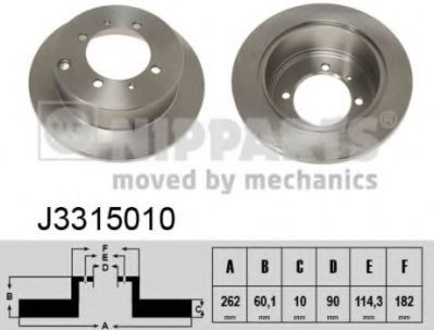 NIPPARTS J3315010