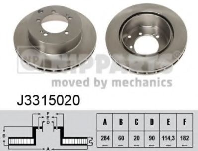 NIPPARTS J3315020