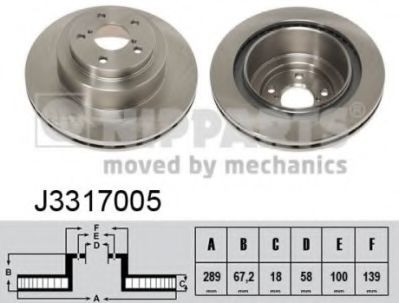 NIPPARTS J3317005