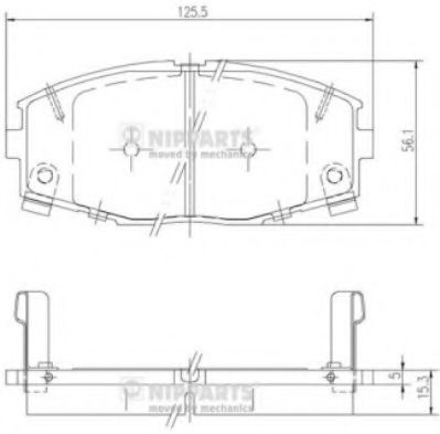 NIPPARTS J3602045