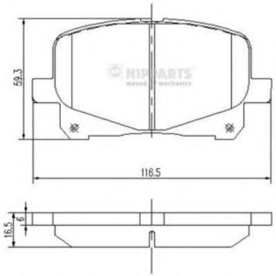 NIPPARTS J3602090