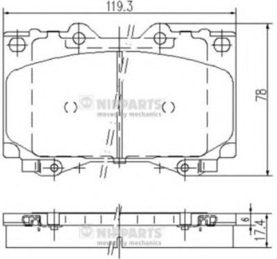 NIPPARTS J3602097