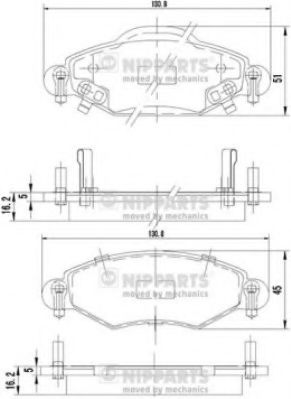 NIPPARTS J3602113