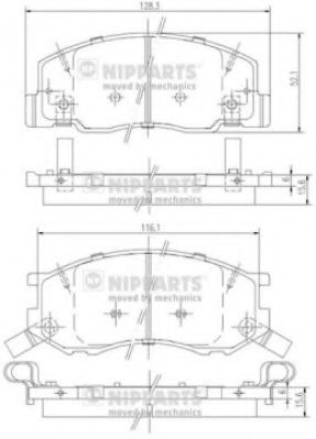 NIPPARTS J3602114