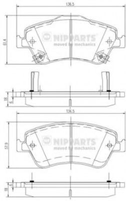 NIPPARTS J3602124