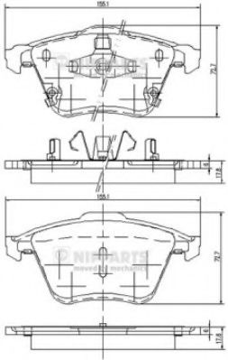 NIPPARTS J3603067