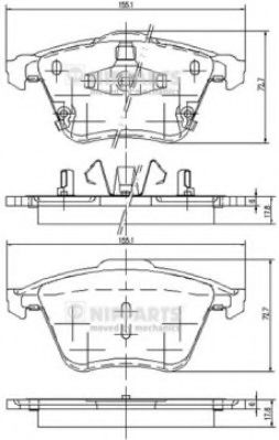 NIPPARTS J3603067