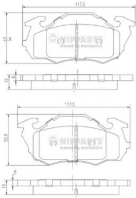 NIPPARTS J3607010