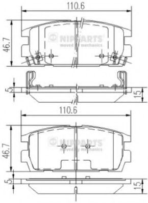 NIPPARTS J3610511