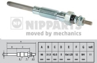 NIPPARTS J5712001