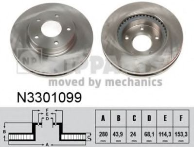 NIPPARTS N3301099
