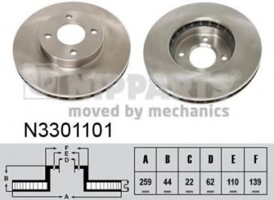 NIPPARTS N3301101