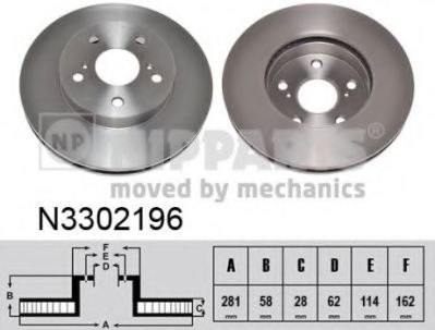 NIPPARTS N3302196
