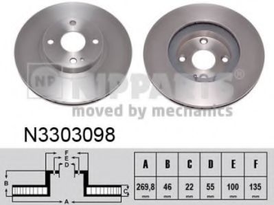 NIPPARTS N3303098