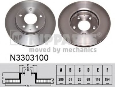 NIPPARTS N3303100