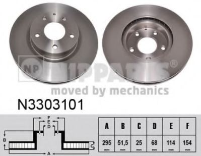 NIPPARTS N3303101