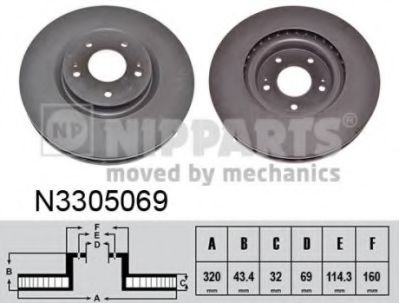 NIPPARTS N3305069