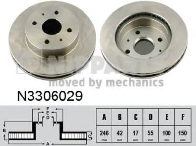NIPPARTS N3306029