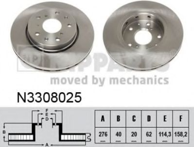 NIPPARTS N3308025