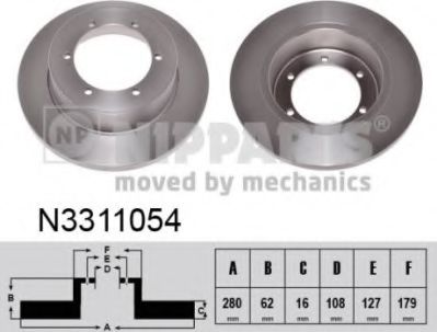 NIPPARTS N3311054