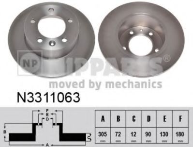 NIPPARTS N3311063