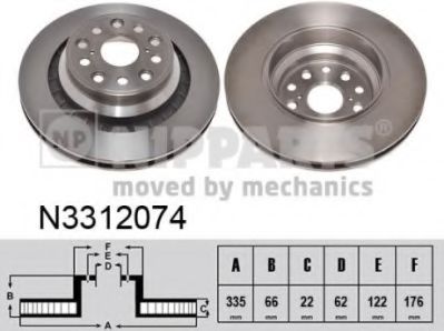 NIPPARTS N3312074