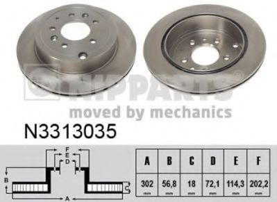 NIPPARTS N3313035