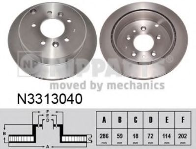 NIPPARTS N3313040